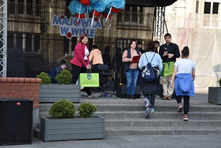 Wręczenie nagród w grze terenowej "Opowieści wiślańskie"